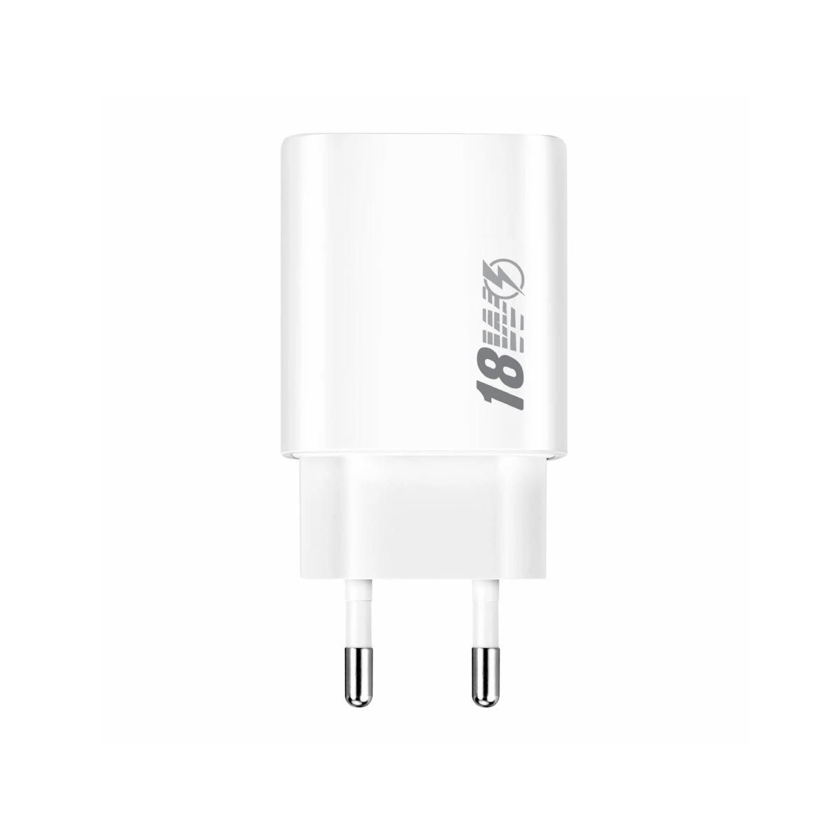 ASAKI ชุดสายชาร์จ USB-A TO TYPE-C สีขาว รุ่นA-2228