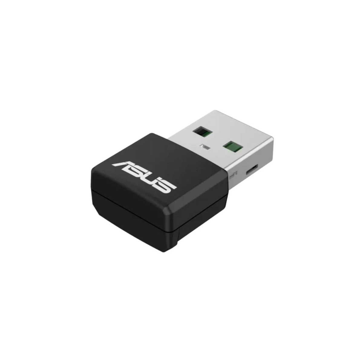 WIRELESS USB ADAPTER (ยูเอสบีไวไฟ) ASUS USB-AX55 - AX1800 DUAL BAND WIFI 6 USB ADAPTER