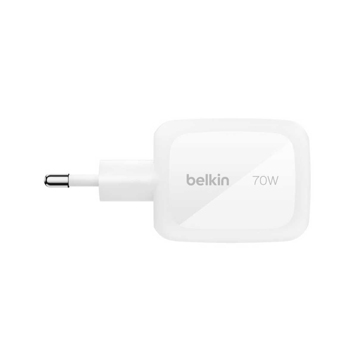 Belkin Boostcharge Pro (70W) - 3-Port GaN Wall Charger (ที่ชาร์จติดผนัง) - สีขาว