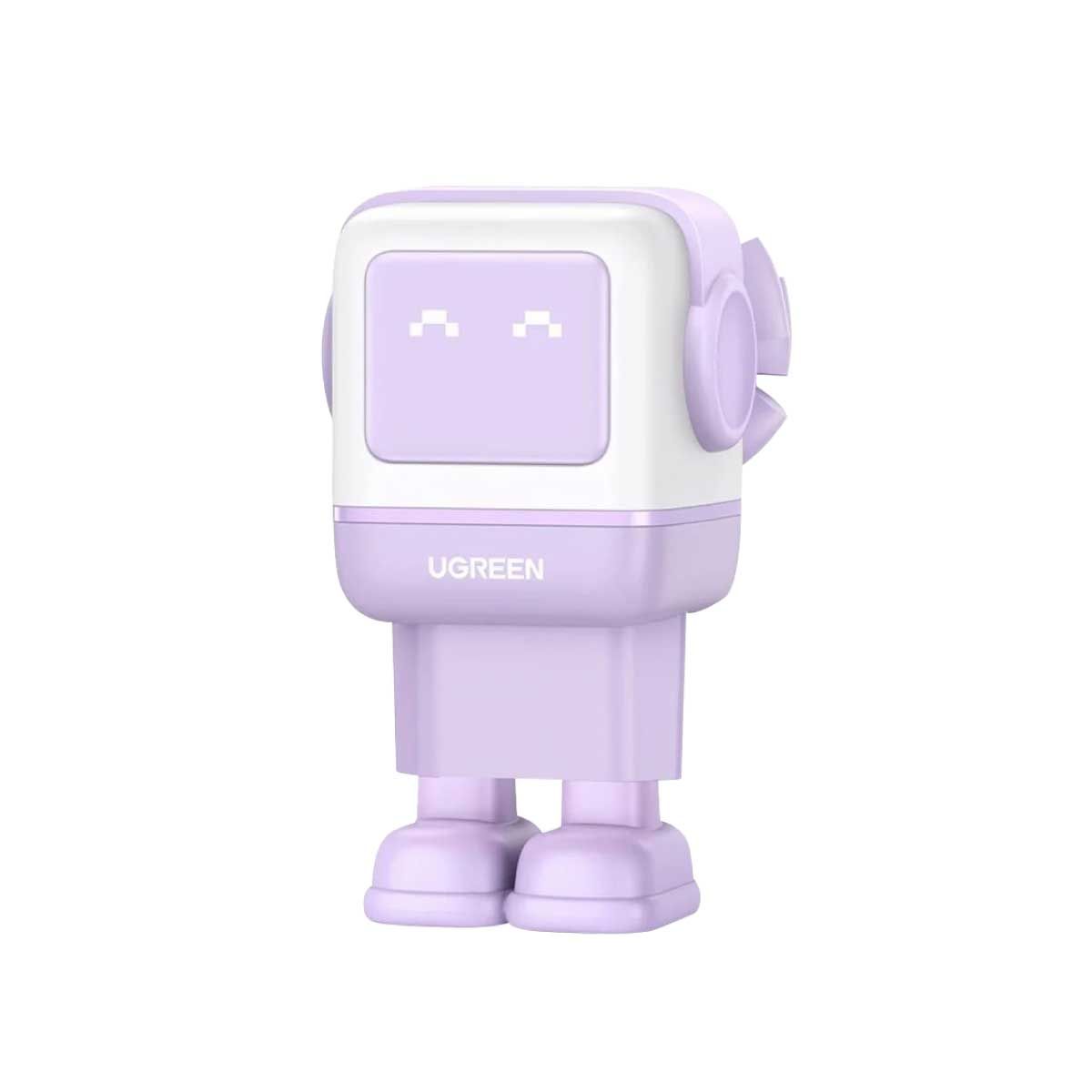 UGREEN หัวชาร์จ RoboGan 65W หน้าจอ LCD สี Purple