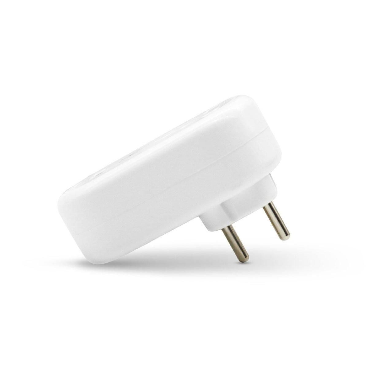 VOX   หัวแปลงปลั๊กไฟ VOX 1ช่อง 1TYPE C +1USB(2.1A) รุ่นF5ADP-VX01-0120