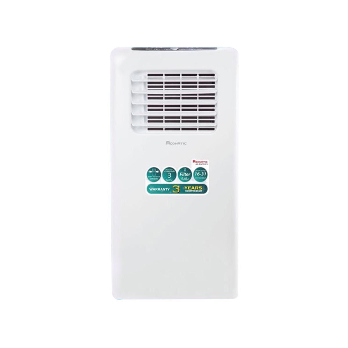 ACONATIC เครื่องปรับอากาศเคลื่อนที่  รุ่น AN-PAC07C  7000 BTU