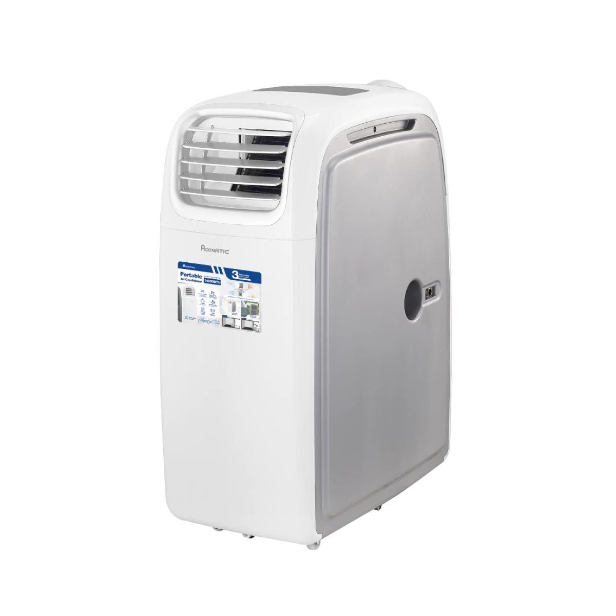 ACONATIC แอร์ เครื่องปรับอากาศเคลื่อนที่ 14000 BTU รุุ่น AN-PAC14D1