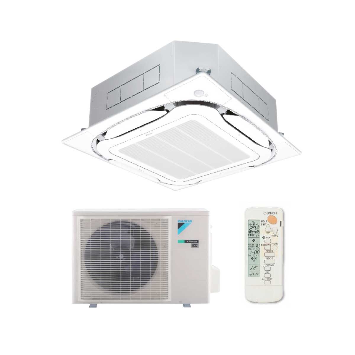 Daikin แอร์ 4 ทิศทางรุ่นFCF24DV2S(Sensor Inverter) ขนาด24000บีทียู