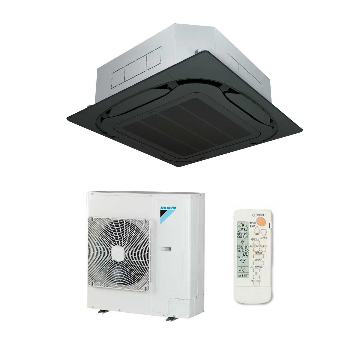 Daikin แอร์ 4 ทิศทางรุ่นFCF42DV2S(Standard Inverter)หน้ากากสีดำ ขนาด42,000บีทียู