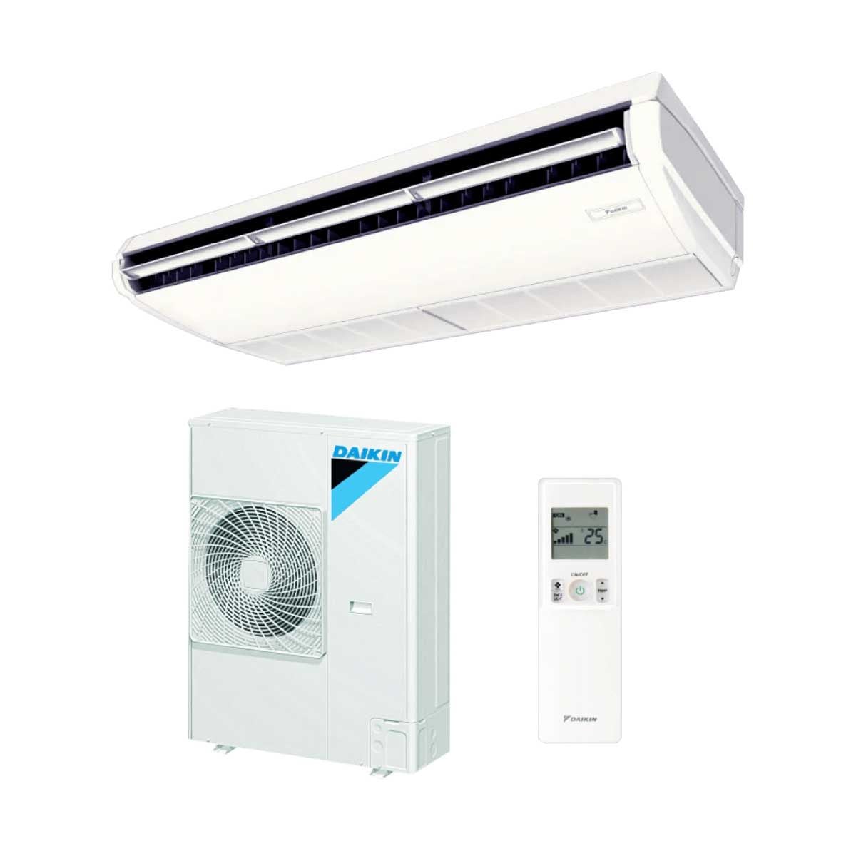 DAIKIN เครื่องปรับอากาศแบบแขวนใต้ฝ้า 42,000BTU Inverter 380V รุ่น FHA42DV2S