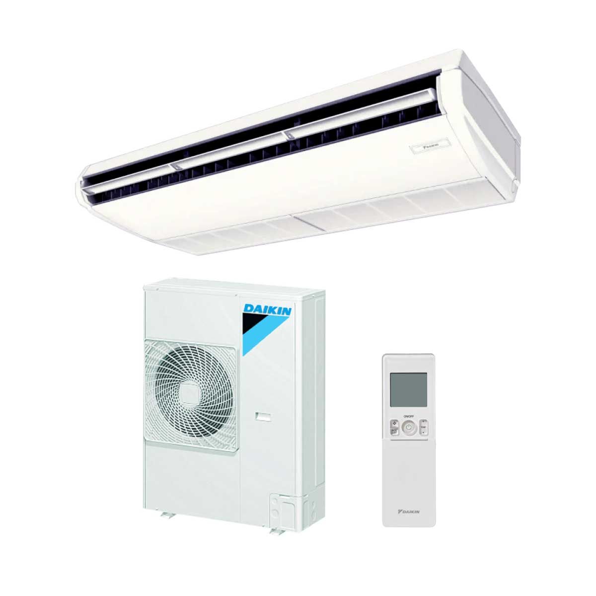 DAIKIN เครื่องปรับอากาศ แบบแขวนใต้ฝ้า 48,000BTU Inverter 380V รุ่น FHA48DV2S