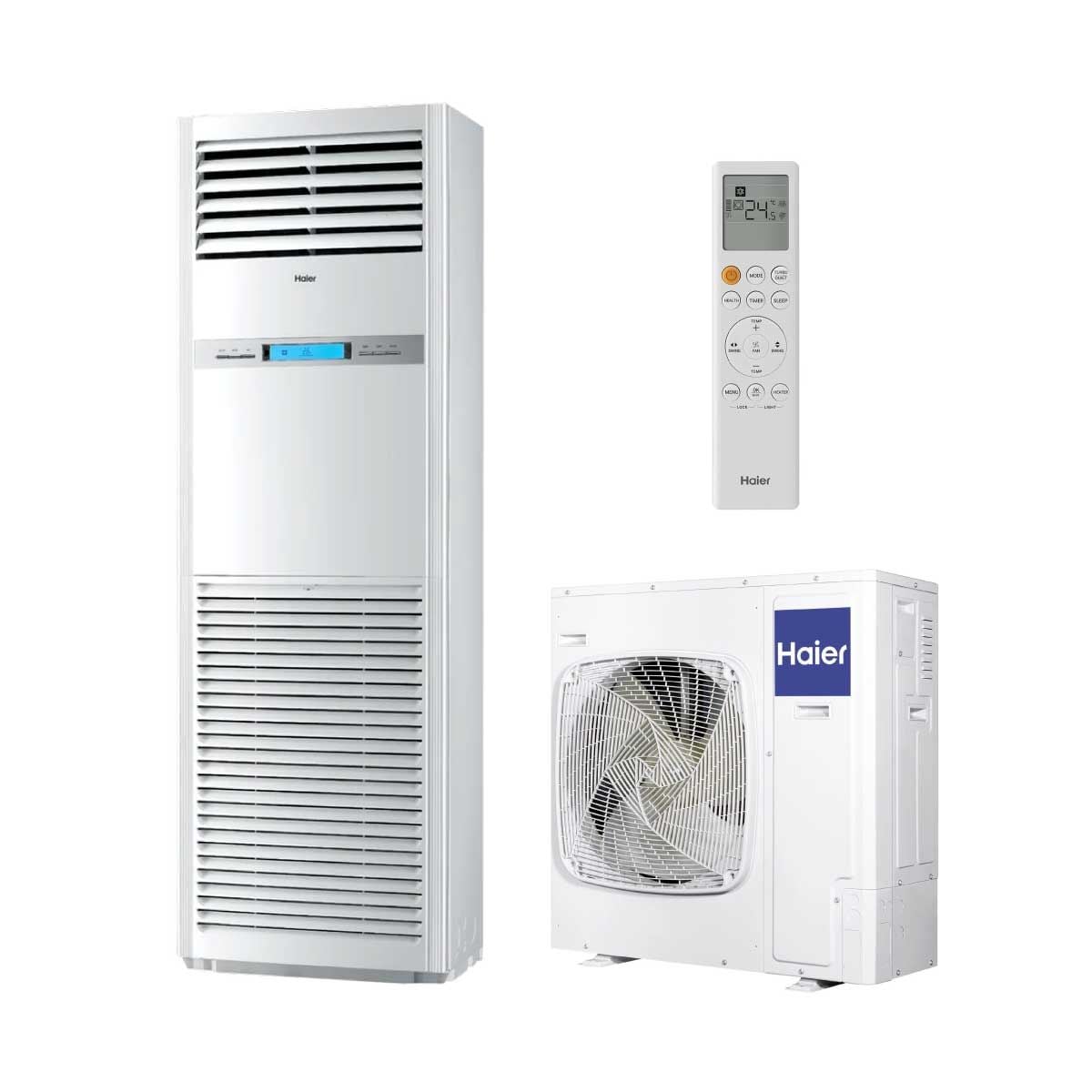 HAIER แอร์ เครื่องปรับอากาศตู้ตั้ง 47,779BTU INVERTER ไฟ220v.รุ่นAP48KC1QRA