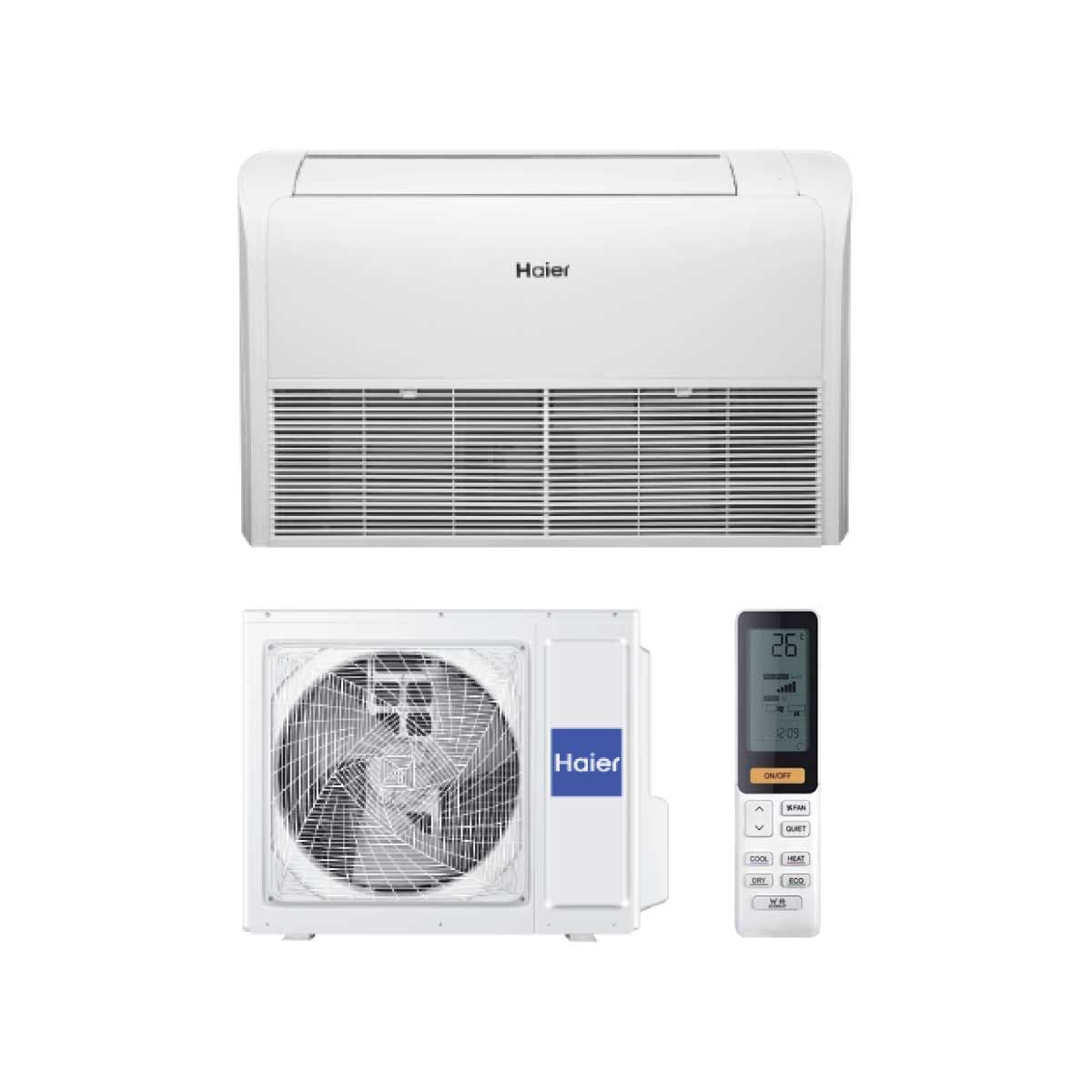 HAIERเครื่องปรับอากาศตั้งแขวน 30,000BTU INVERTER 220V เบอร์5 2ดาว รุ่นHCFI-30GSR32F
