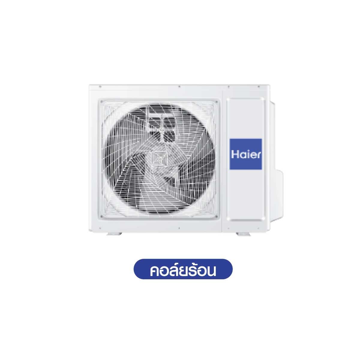 HAIERเครื่องปรับอากาศตั้งแขวน 30,000BTU INVERTER 220V เบอร์5 2ดาว รุ่นHCFI-30GSR32F