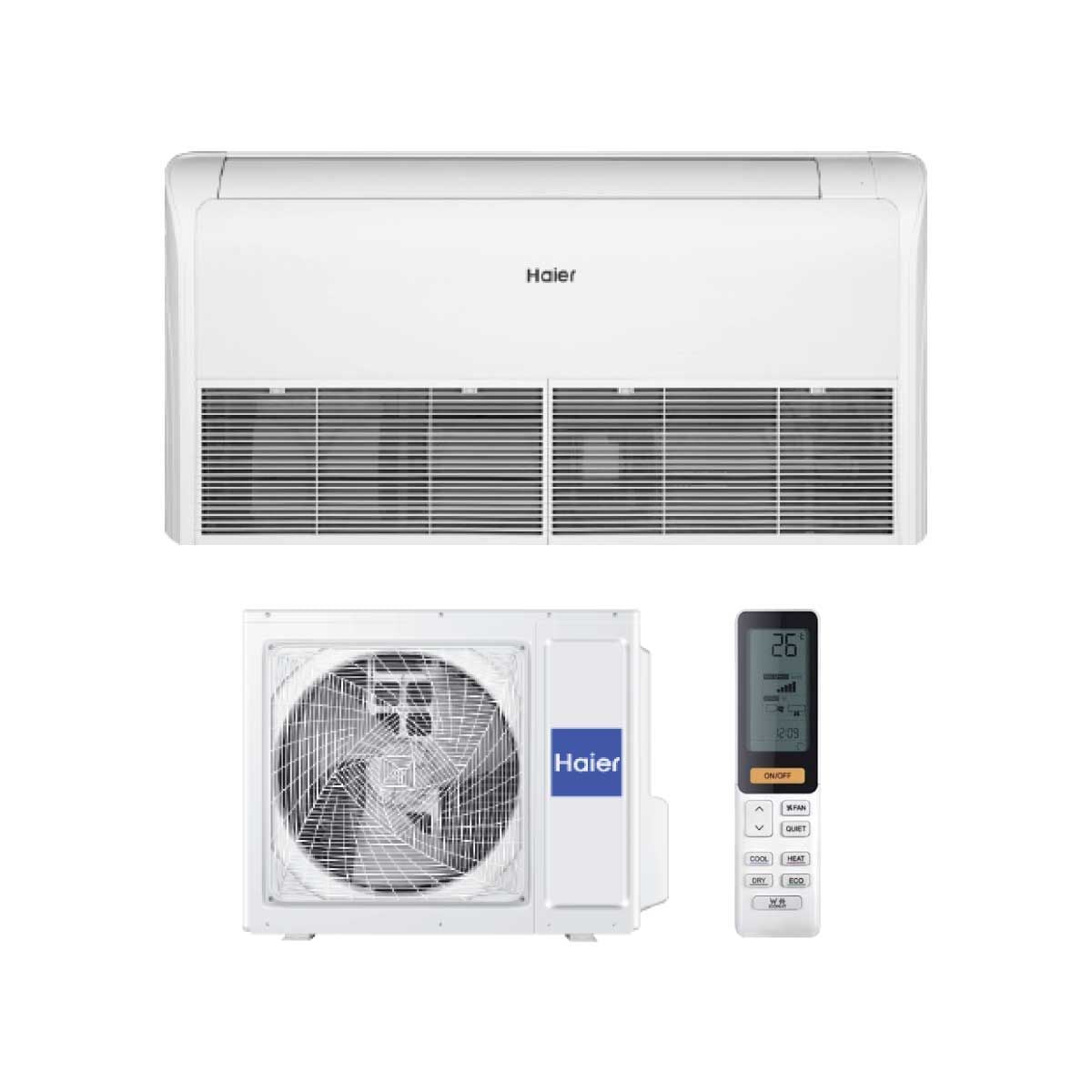 HAIERเครื่องปรับอากาศตั้งแขวน 36,000BTU INVERTER 220V เบอร์5 รุ่นHCFI-36GSR32F