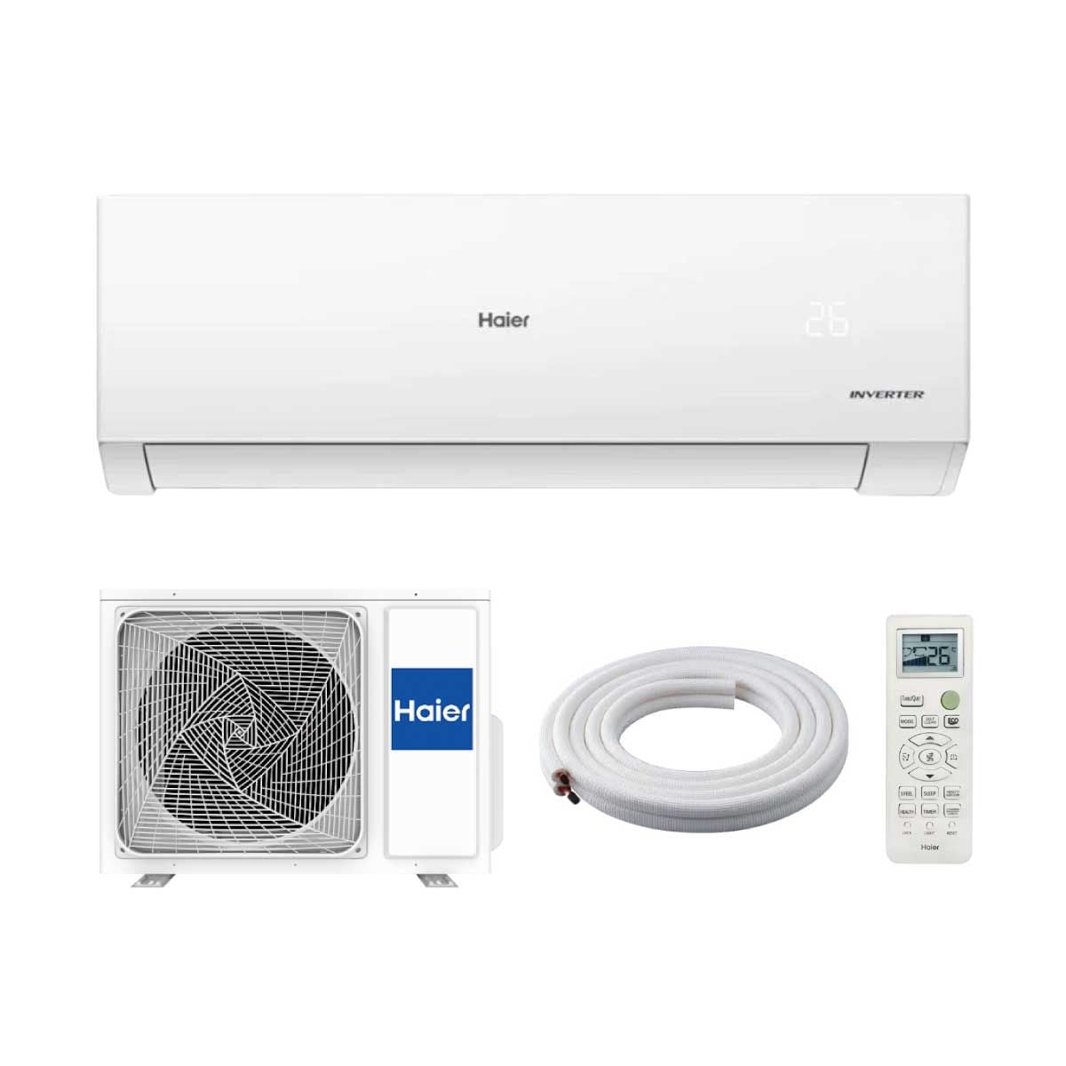 HAIER แอร์เครื่องปรับอากาศ18KBTU INVเบอร์5  รุ่นHSU-18VQMC05