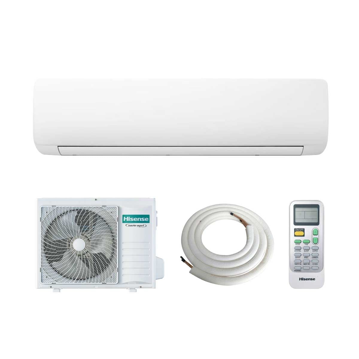 Hisense เครื่องปรับอาการติดผนัง9000BTU INVERTER เบอร์5 1ดาว รุ่นAS10TRLB2TIDU