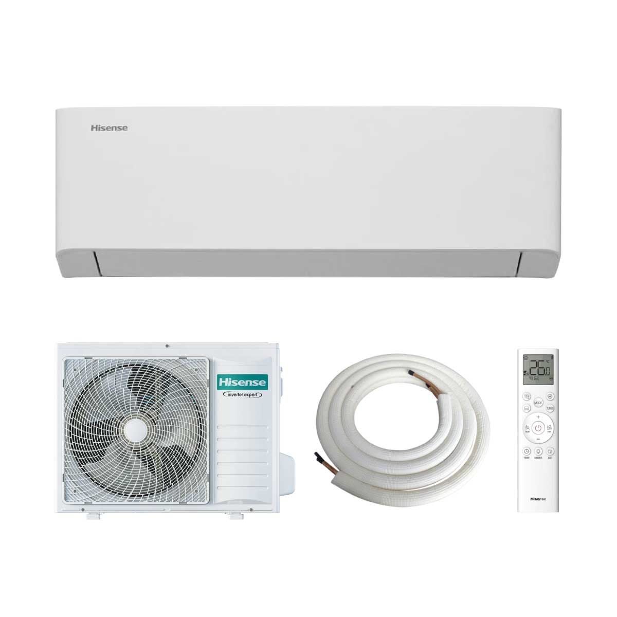 Hisenseเครื่องปรับอากาศติดผนัง 9200BTU INVERTER Wifi เบอร์5 3ดาว รุ่นAS10X6HBA-IDU