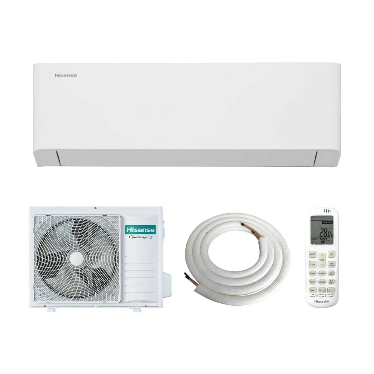 Hisenseเครื่องปรับอากาศติดผนัง18KBTU INV Wifi เบอร์5 (3ดาว) รุ่นAS18X6HBA-IDU