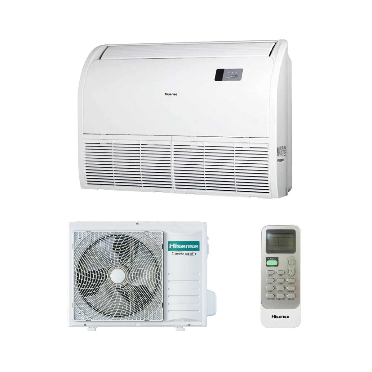 Hisenseเครื่องปรับอากาศแบบแขวนใต้ฝ้า 18KBTU เบอร์5 1ดาว รุ่นAUV18TRAA2T-IDU