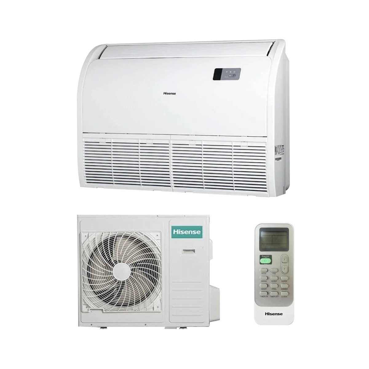 Hisenseเครื่องปรับอากาศแบบแขวนใต้ฝ้า 24KBTU เบอร์5 1ดาว รุ่นAUV24TRAA2T-IDU