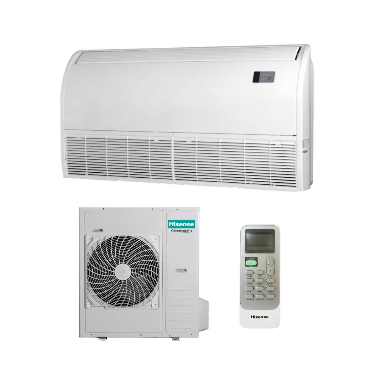 Hisenseเครื่องปรับอากาศแบบแขวนใต้ฝ้า46KBTU 380V เบอร์5 1ดาว รุ่นAUV42TRCA3T-IDU