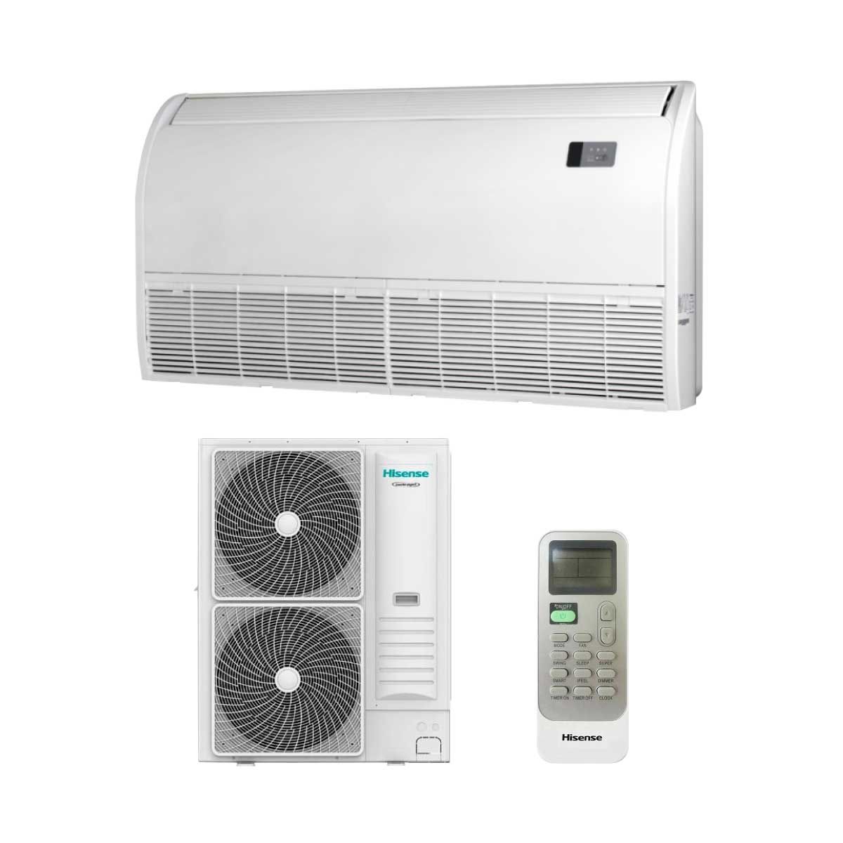 Hisenseเครื่องปรับอากาศแบบแขวนใต้ฝ้า 52KBTU 380V รุ่นAUV-55R4RCA