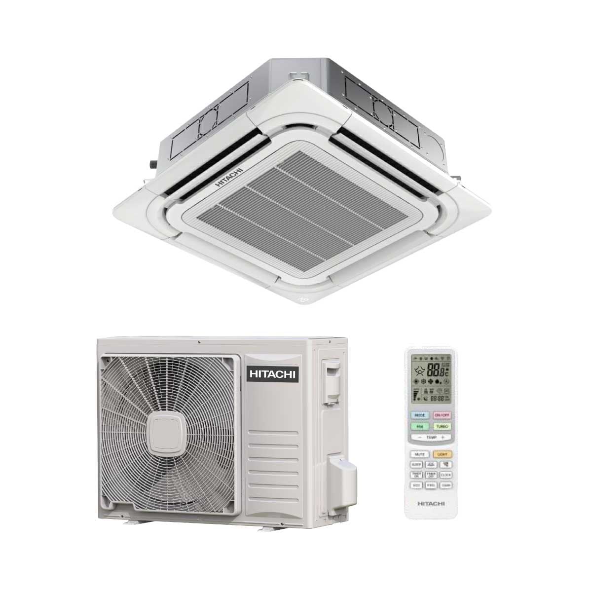 HITACHI แอร์ เครื่องปรับอากาศ 4 Way 36,000 BTU INVERTER 220V รุ่น RCI-B36TFT5NA