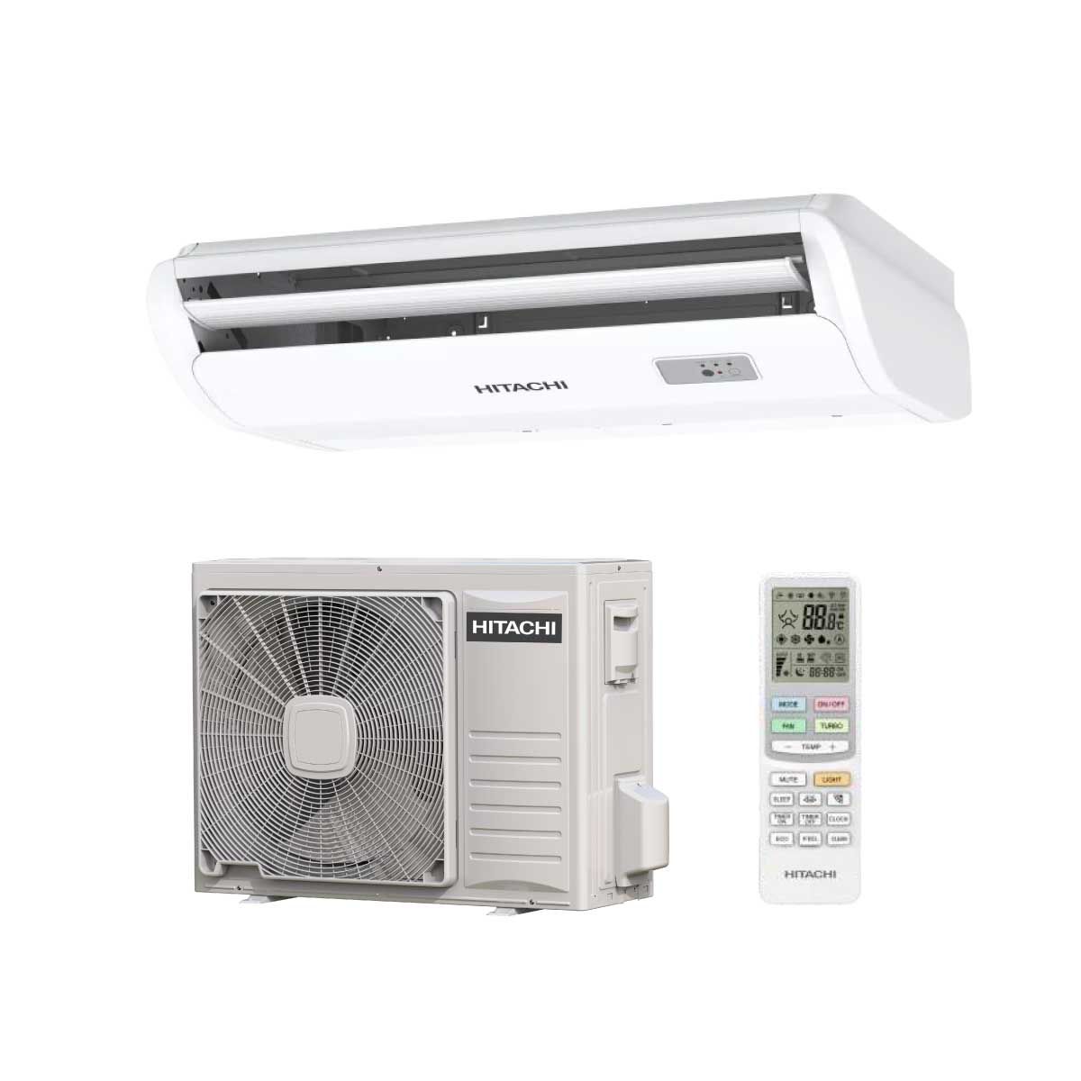 HITACHI แอร์ เครื่องปรับอากาศตั้งแขวน 18,500 BTU INVERTER 220V รุ่น RPFC-B18TFT5NA