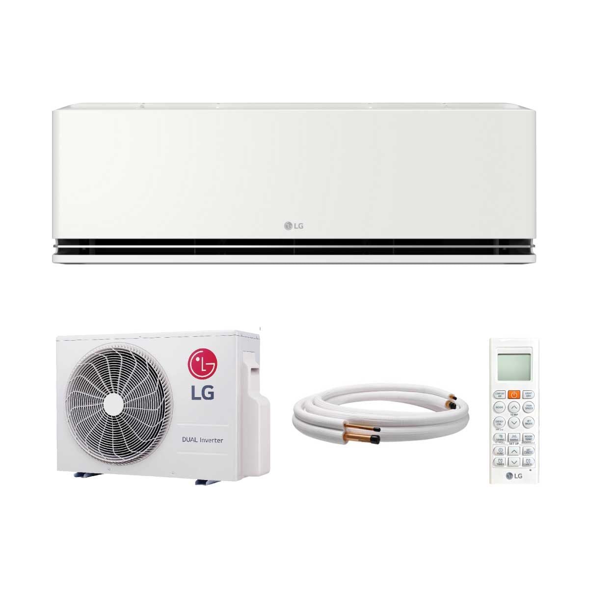 LG เครื่องปรับอากาศ 12000 BTU INVERTER WIFI เบอร์5 5ดาวรุ่น SAQ13AN