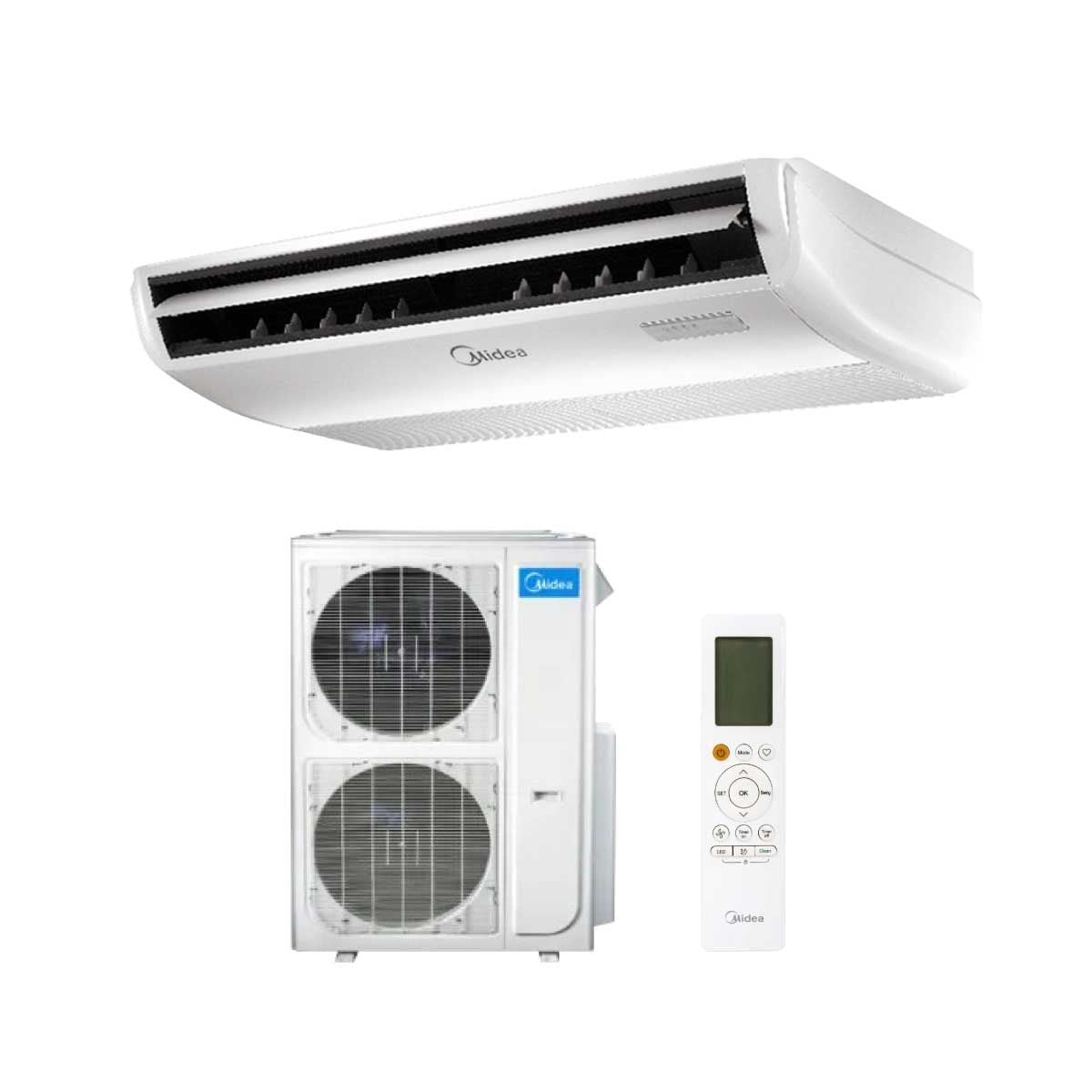 MIDEA เครื่องปรับอากาศตั้งพื้นหรือแขวนใต้ฝ้า 48KBTU 380V เบอร์5 3ดาว ME-48CRN8-PB8
