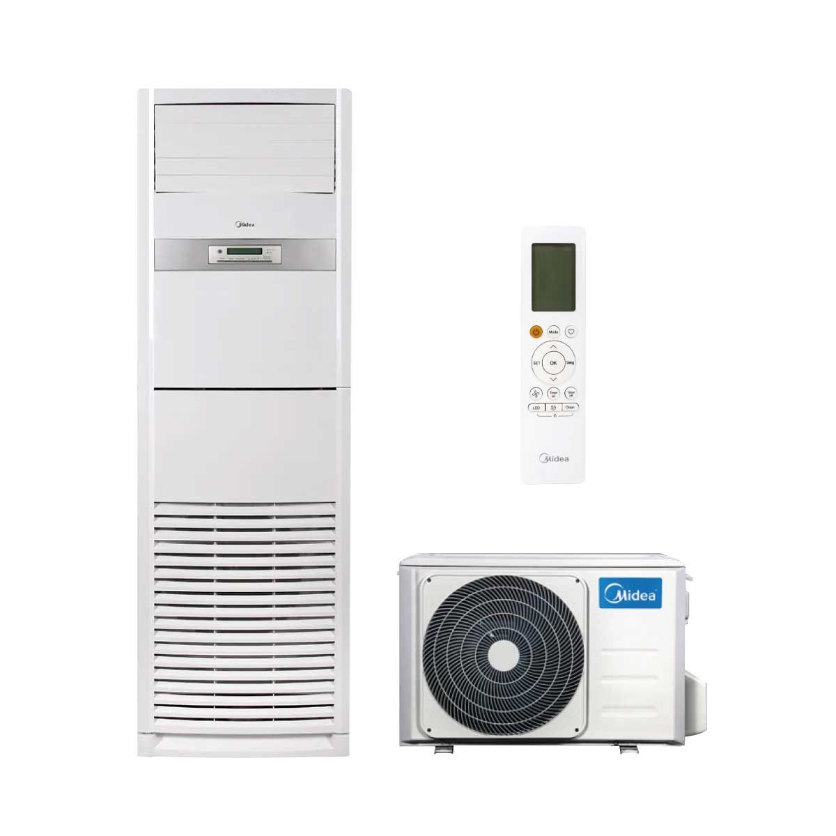 Midea เครื่องปรับอากาศ ตั้งพื้น36KBTU 220V รุ่นMFTM-36HRN1-QB8ID