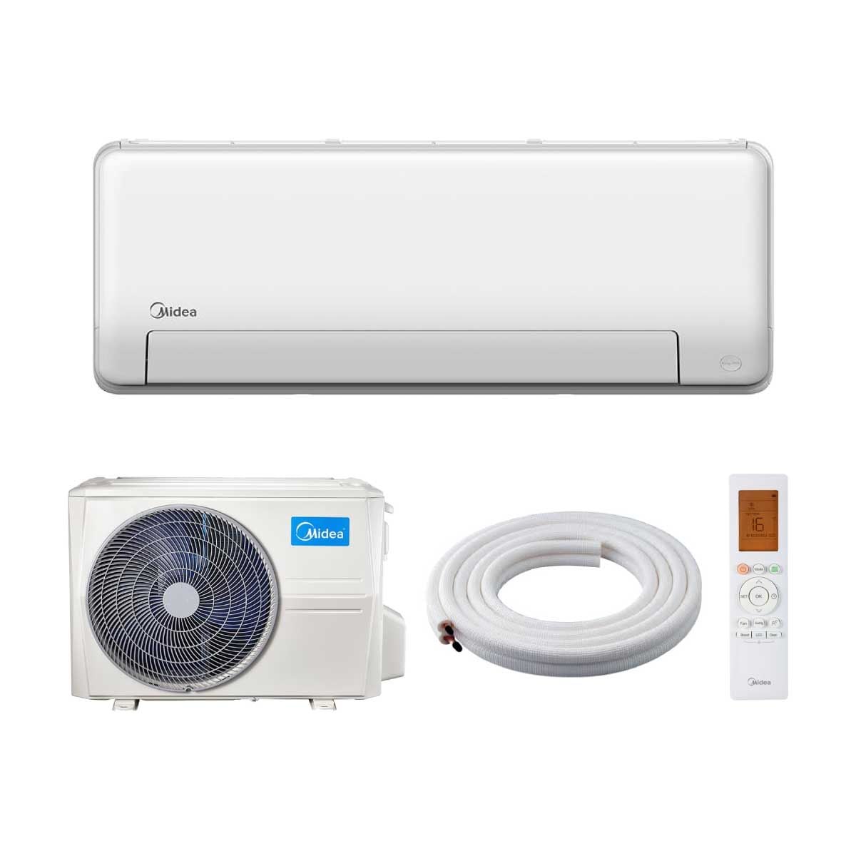 MIDEA เครื่องปรับอากาศ ติดผนัง 8800 BTU เบอร์ 5 รุ่น MSEPB-09CRFN8-QD3W
