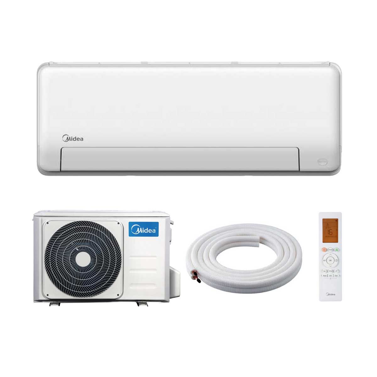 MIDEA เครื่องปรับอากาศ ติดผนัง 24000 BTU เบอร์ 5 รุ่น MSEPB-24CRFN8-QD3W
