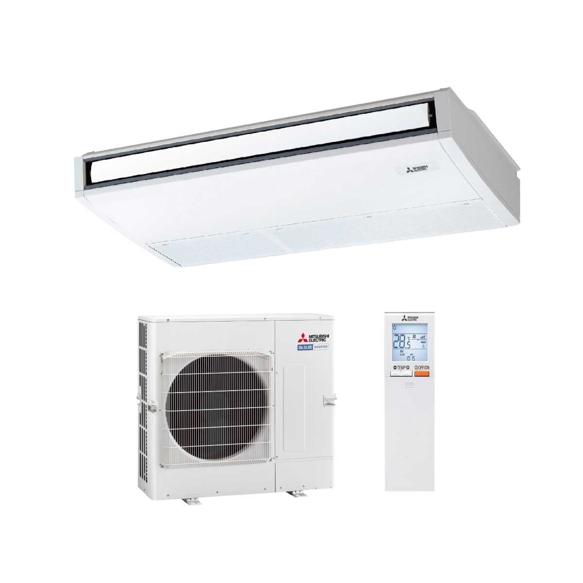 แอร์แขวน Mitsubishi 36KBTU 220V เบอร์5 5ดาว รุ่นPCY-SM36KAL4