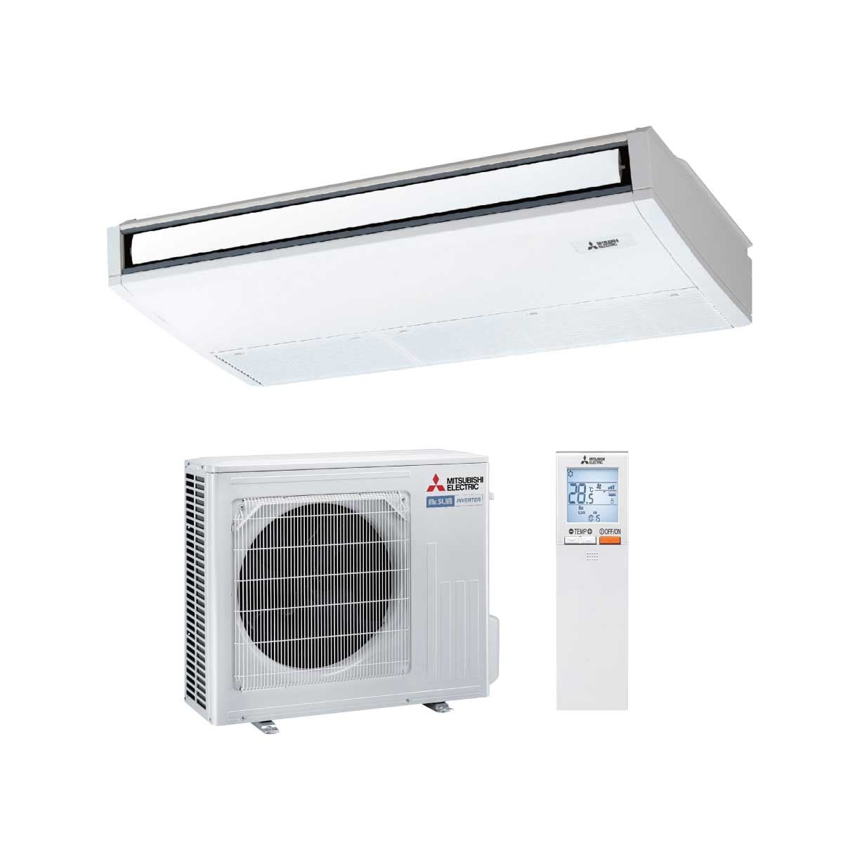 แอร์แขวนใต้ฝ้า Mitsubishi 13KBTU เบอร์5 5ดาว รุ่นPCY-SM13KAL4