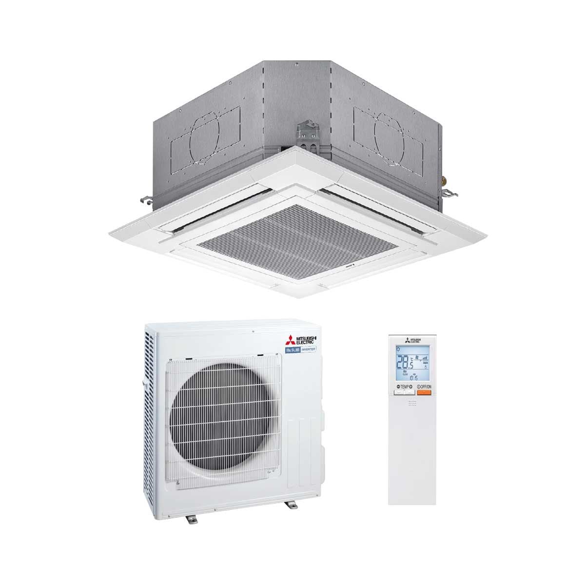 MITSUBISHI ELECTRIC เครื่องปรับอากาศ 4 Way 30KBTU เบอร์5 (5ดาว) รุ่น PLY-SM30EA4