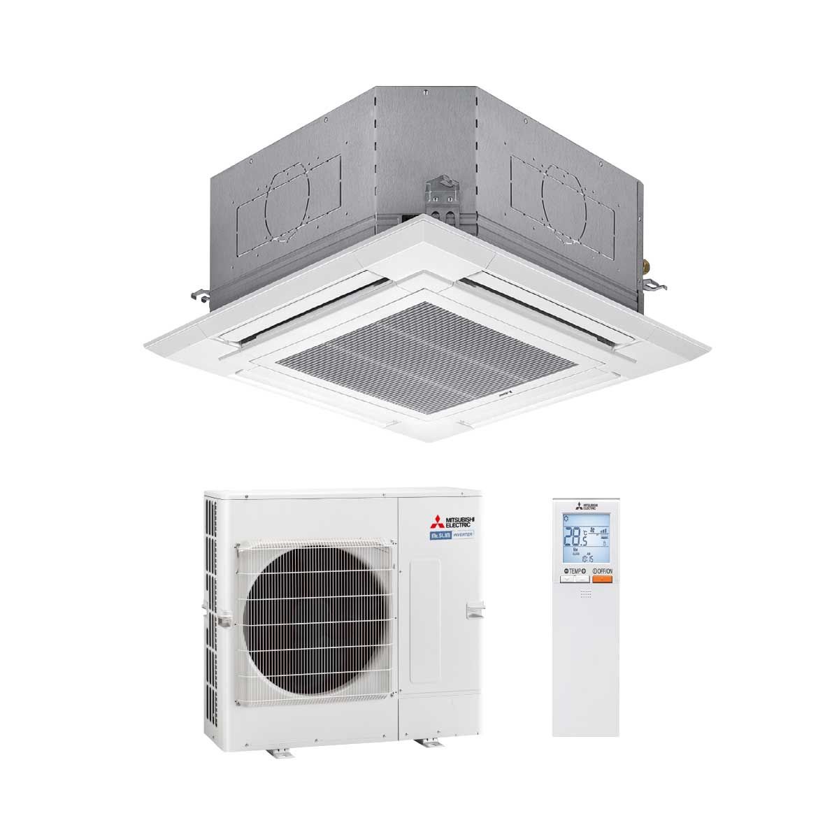 MITSUBISHI ELECTRIC เครื่องปรับอากาศ 4Way42KBTU 380V เบอร์5(4ดาว)รุ่นPLY-SM42EALM4