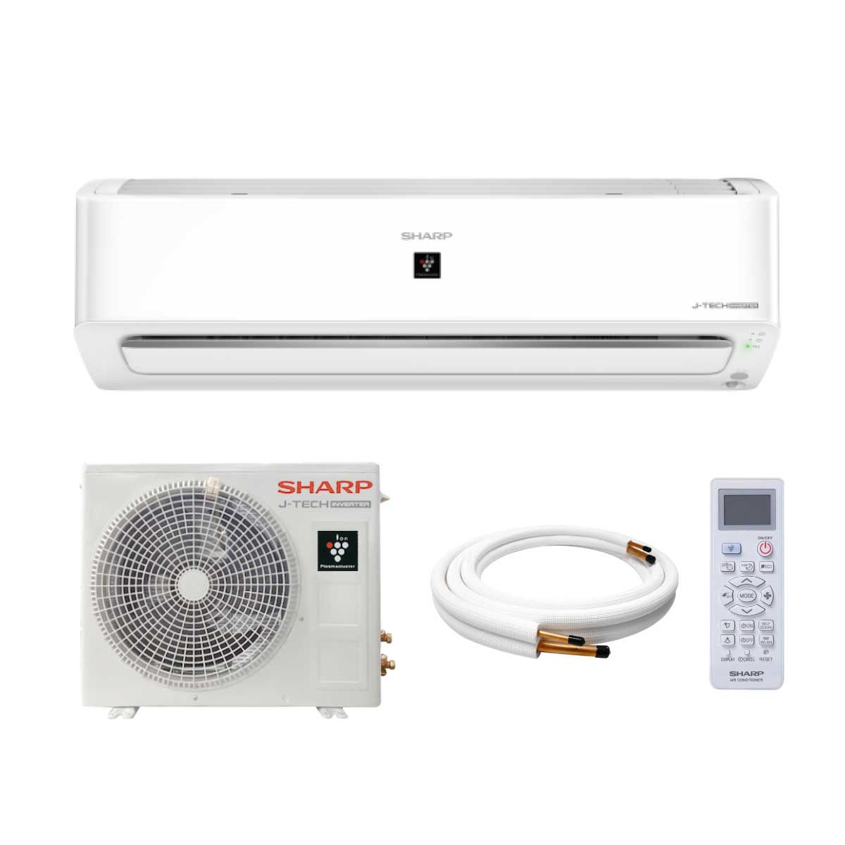 SHARP แอร์ เครื่องปรับอากาศติดผนัง INVERTER WIFI PM2.5 18000BTU รุ่น XP18YHB