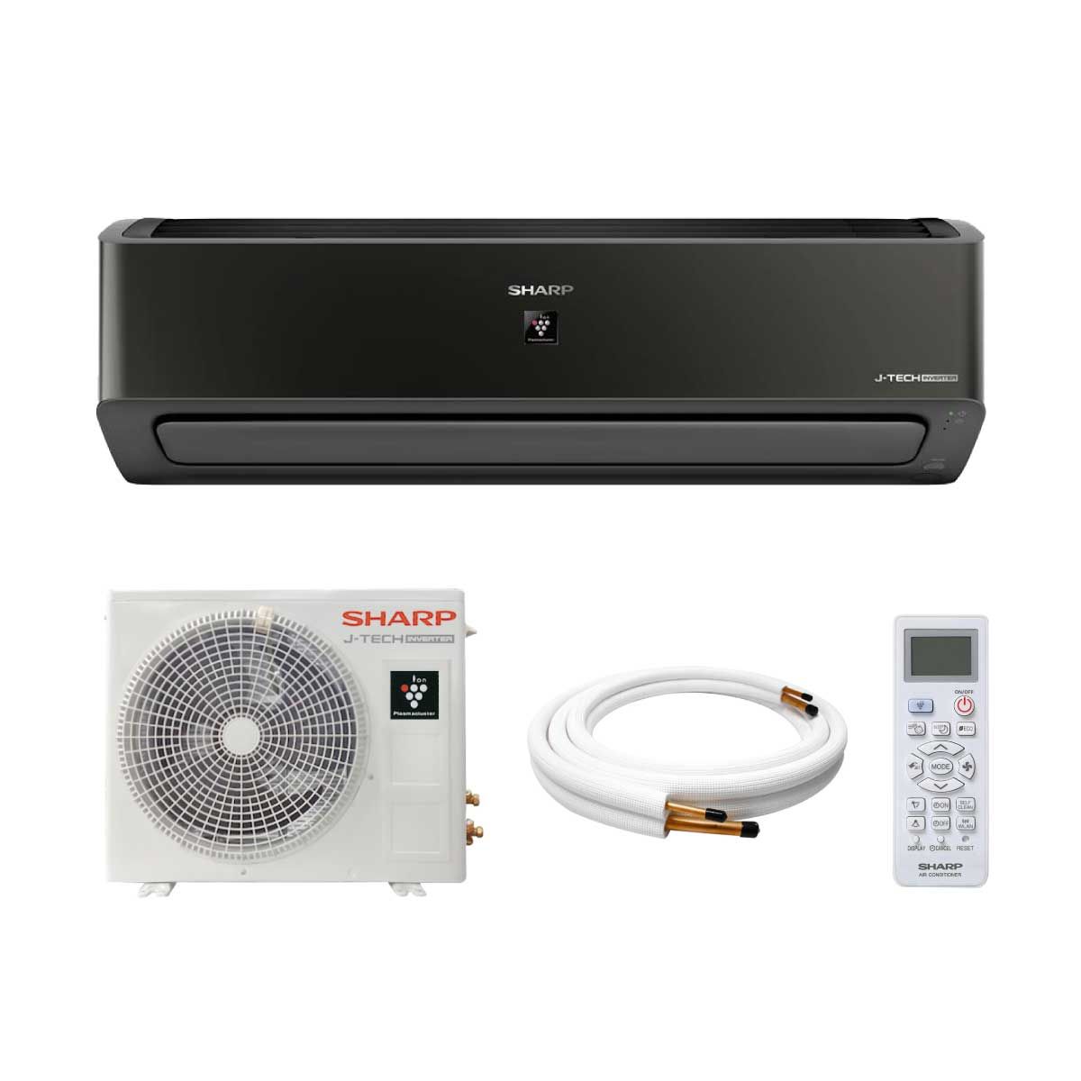 SHARP แอร์ เครื่องปรับอากาศติดผนัง18000BTU Plasmacuster INVERTER  รุ่นAH-XP18YMBT