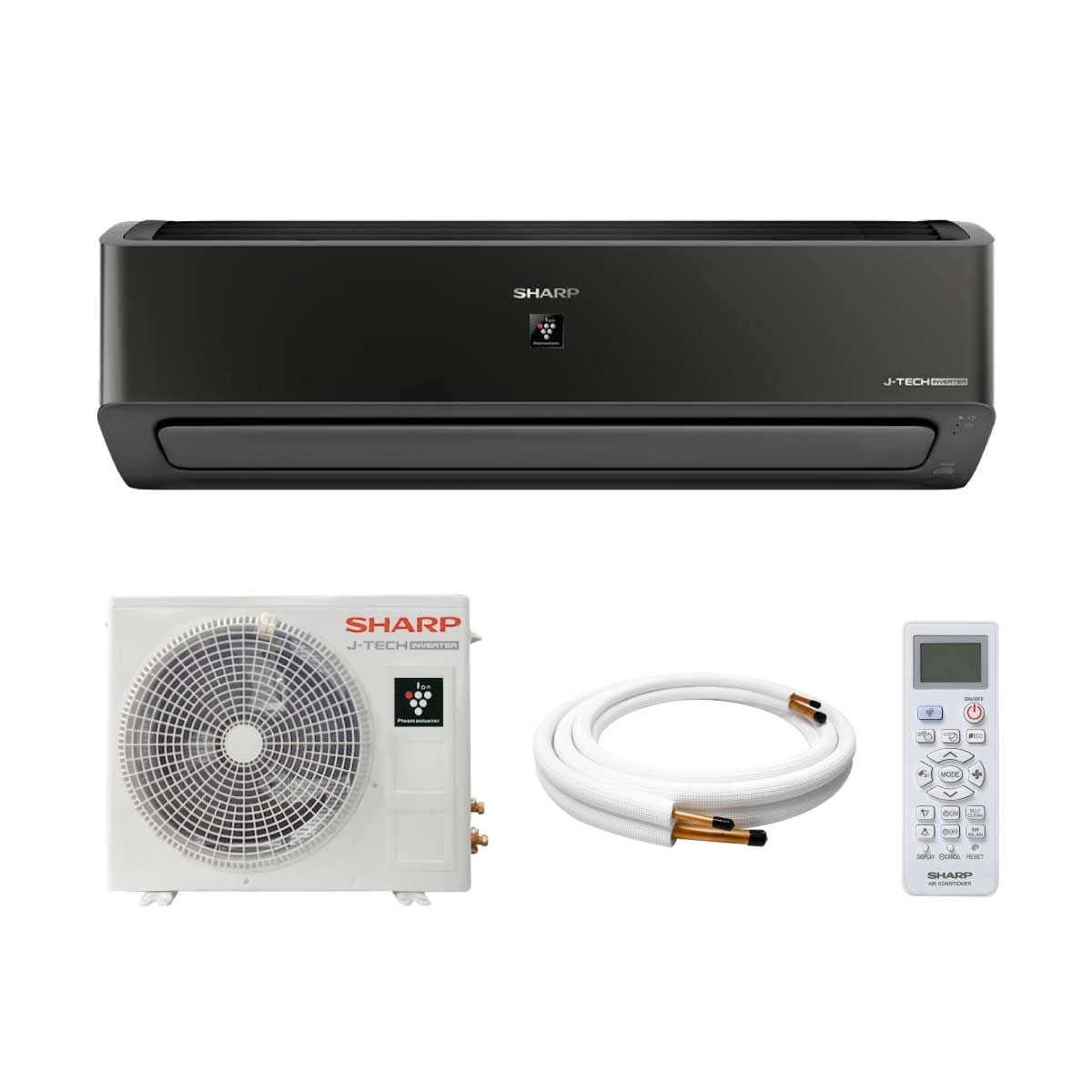 SHARP แอร์ เครื่องปรับอากาศติดผนัง18000BTU Plasmacuster INVERTER  รุ่นAH-XP18YMBT