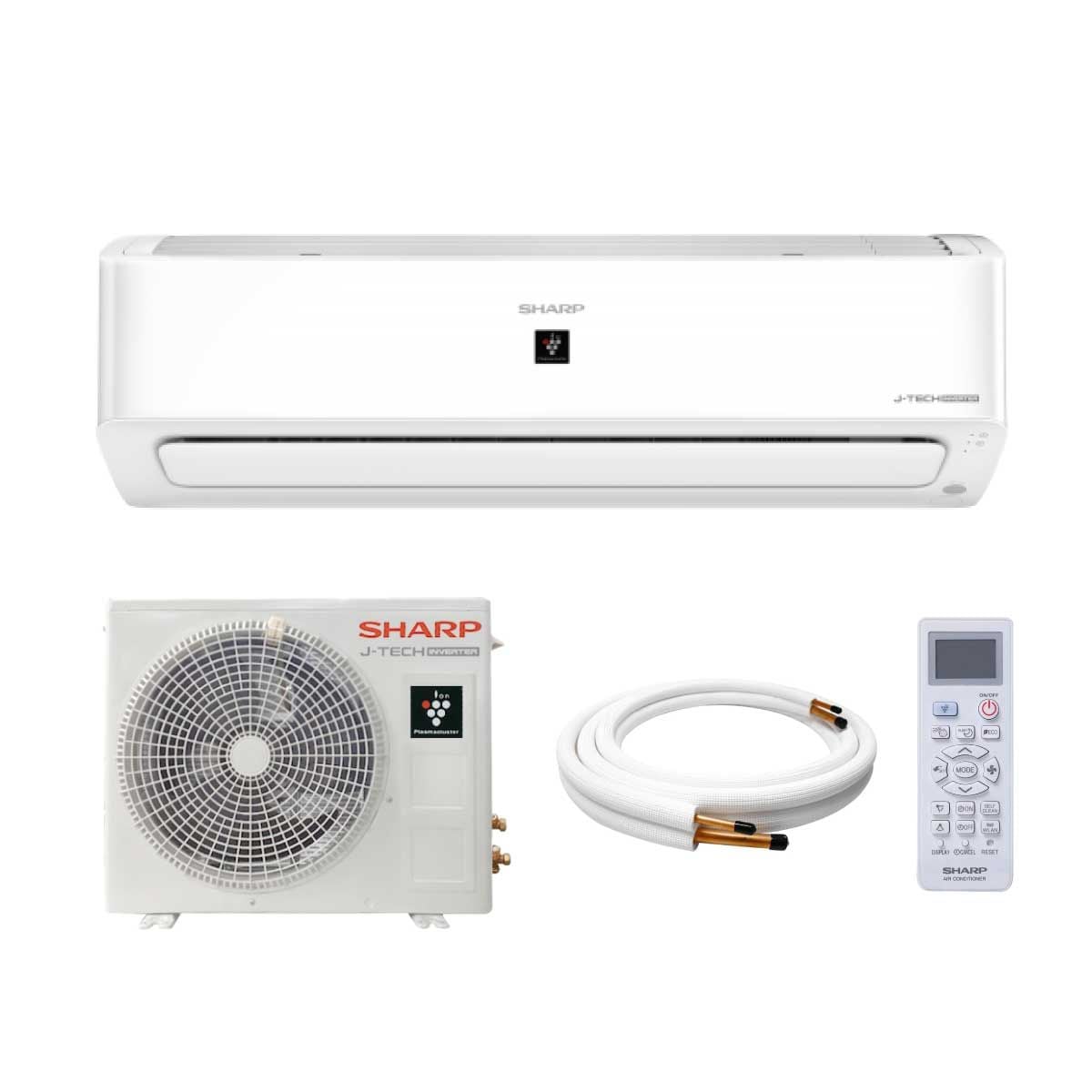 SHARP แอร์ เครื่องปรับอากาศติดผนัง18000BTU Plasmacuster INVERTER  รุ่นAH-XP18YMB