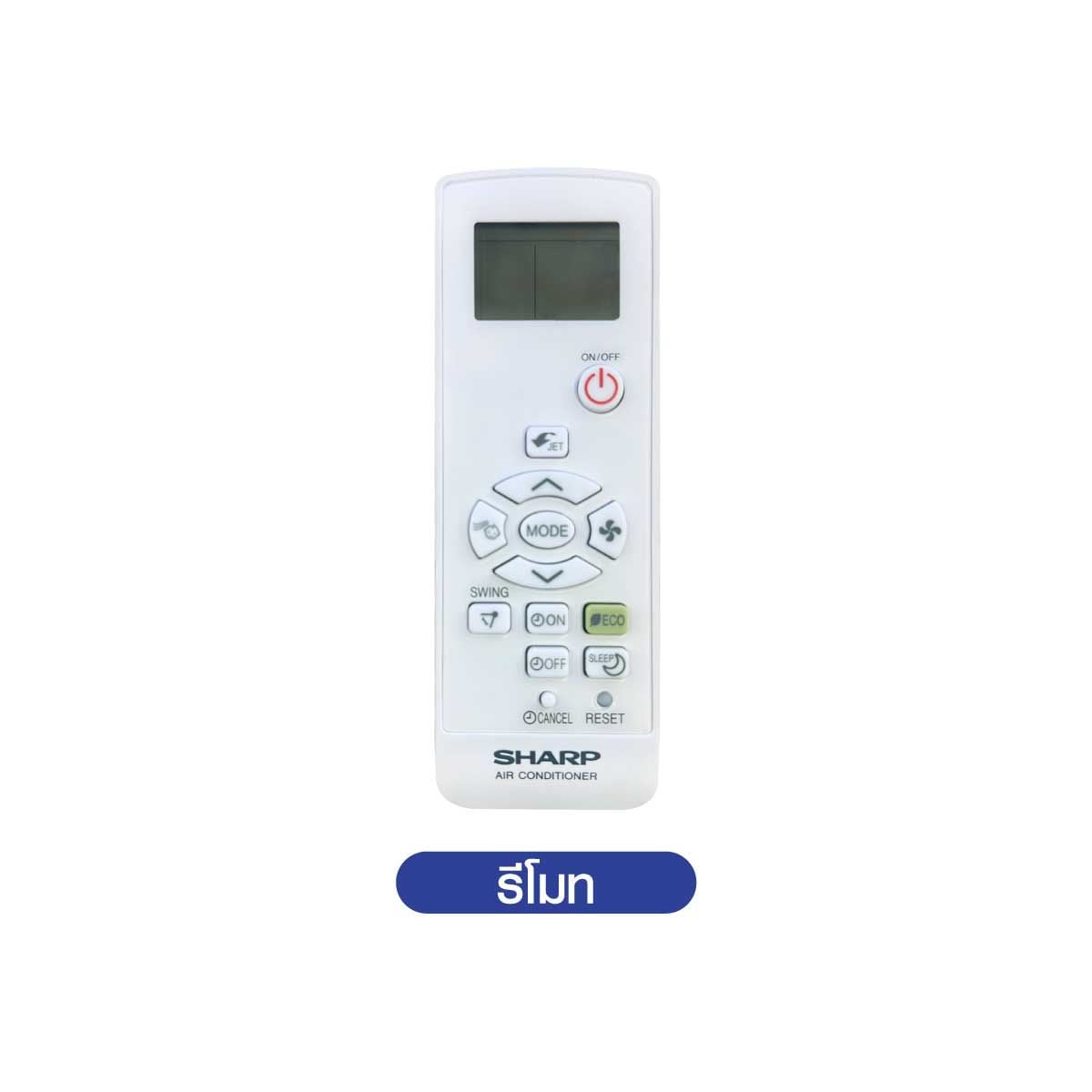 SHARPเครื่องปรับอากาศติดผนัง 24KBTU INVERTER ION รุ่นAH-XP24BMB