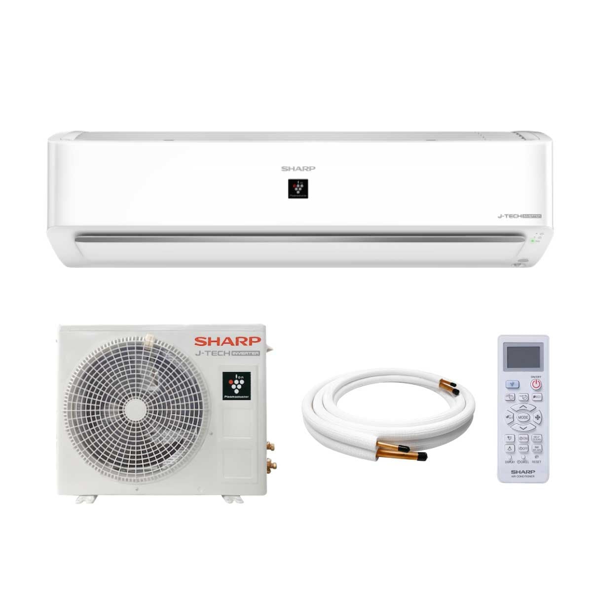 SHARP แอร์ เครื่องปรับอากาศติดผนัง INVERTER WIFI PM2.5 24000BTU รุ่น XP24YHB