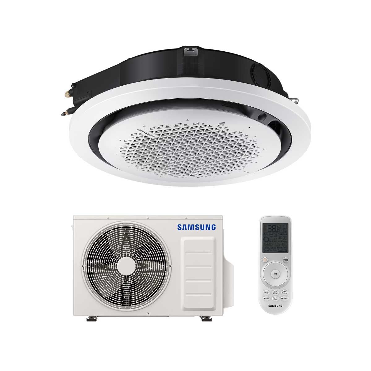 SAMSUNG เครื่องปรับอากาศ 360 Cassette 18,200 BTU STANDARD 220V รุ่น AC052DN6DKF/TS