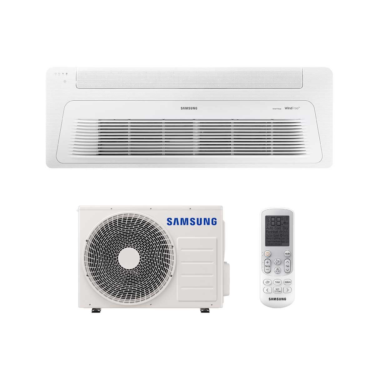 SAMSUNG  เครื่องปรับอากาศ 1 way 23500BTU WIFI PM1.0 220V รุ่นAC071DN1DKF/TS