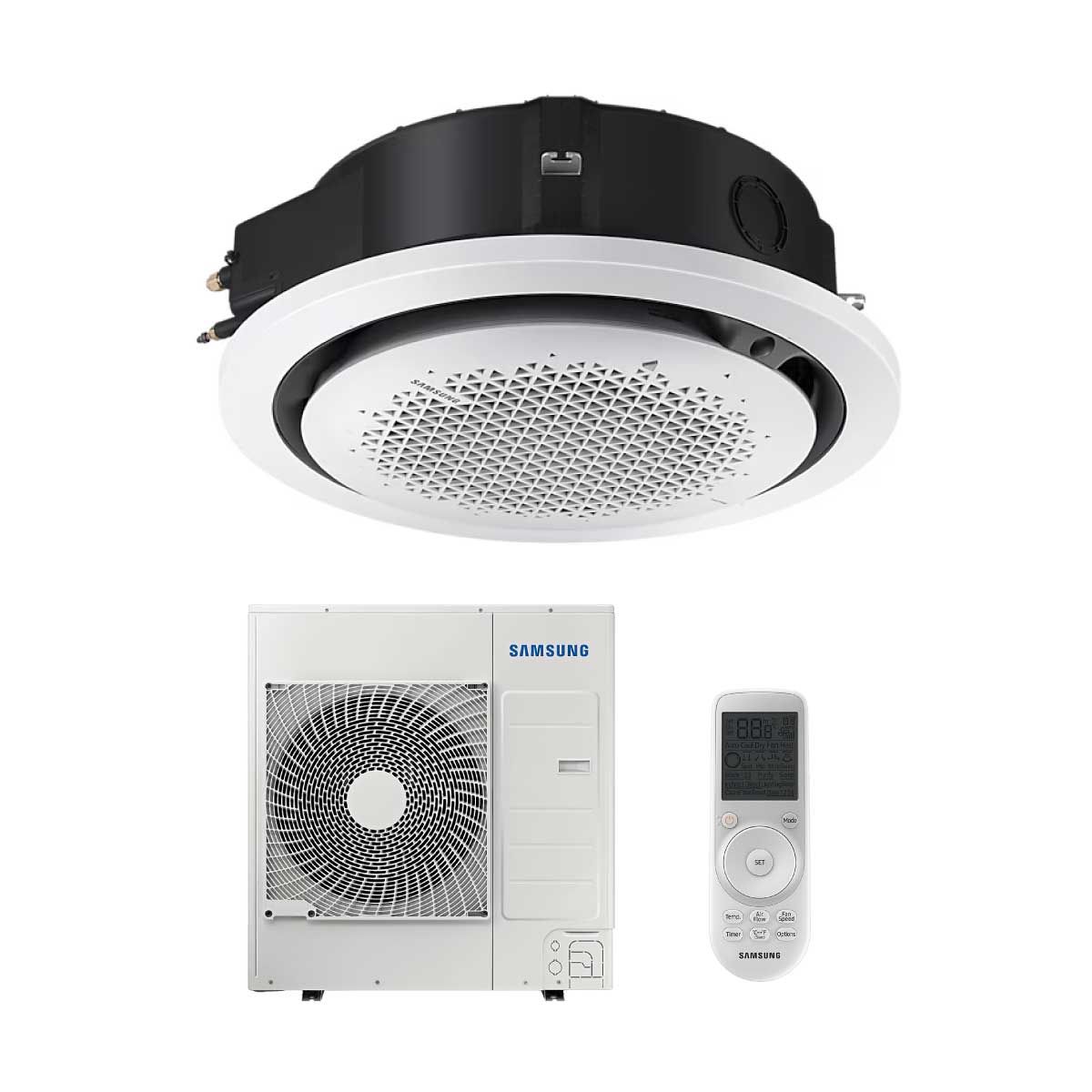 SAMSUNG แอร์ เครื่องปรับอากาศ 360 Cassette 46100BTU PM1.0 220V 1เฟส รุ่น AC140DN6DKF/TS