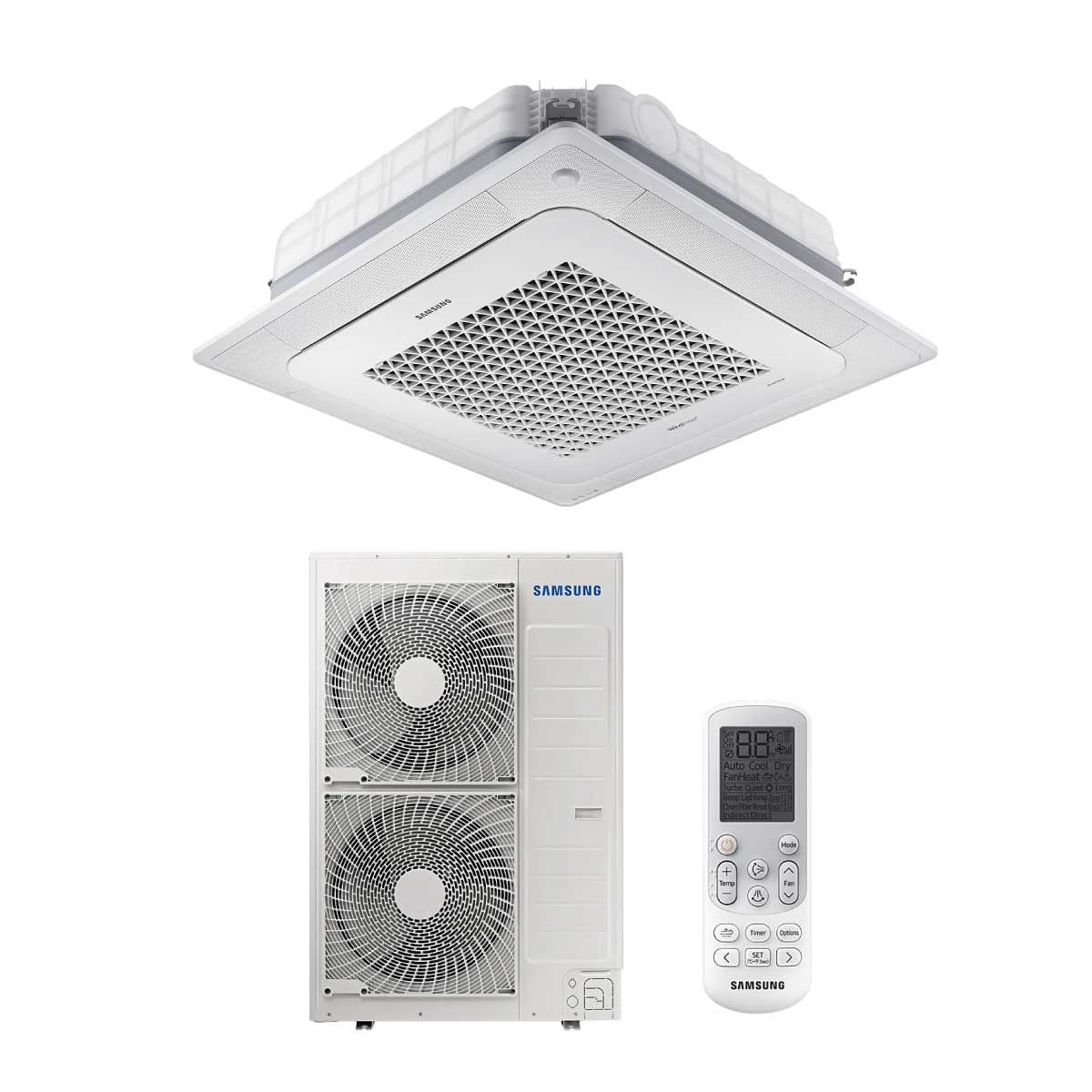 SAMSUNG แอร์ เครื่องปรับอากาศ WindFree 4 Way 58000BTU WIFI PM1.0 3เฟส รุ่น AC160DN4DKC/TS