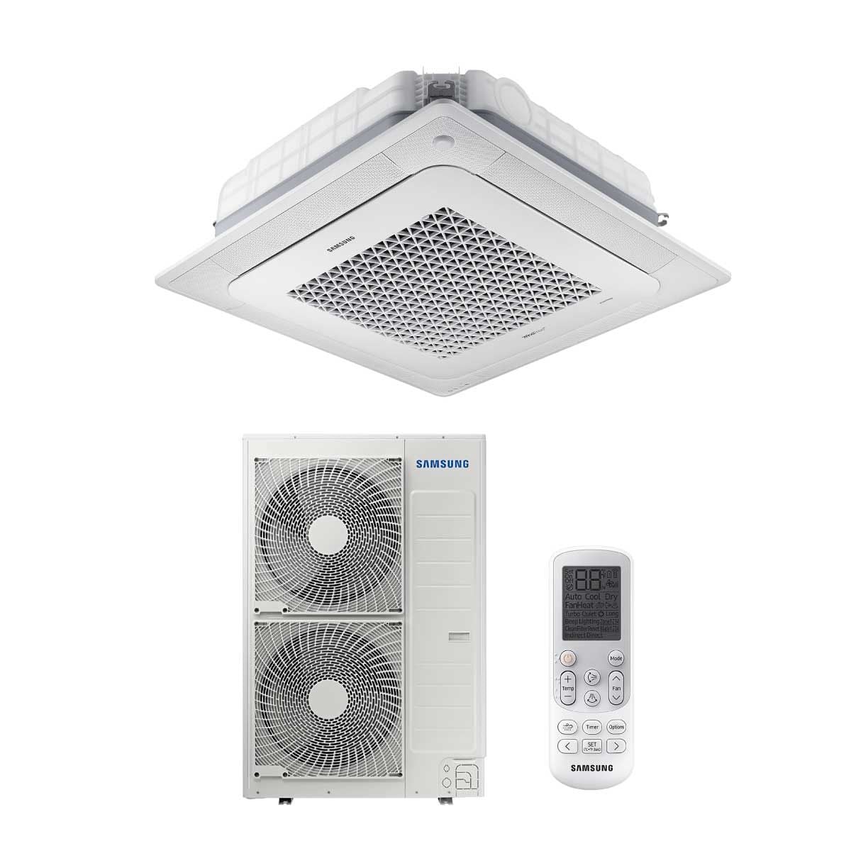 SAMSUNG แอร์ เครื่องปรับอากาศ WindFree 4 Way 58000BTU WIFI 3เฟส รุ่น  AC160DN4DKF/TS