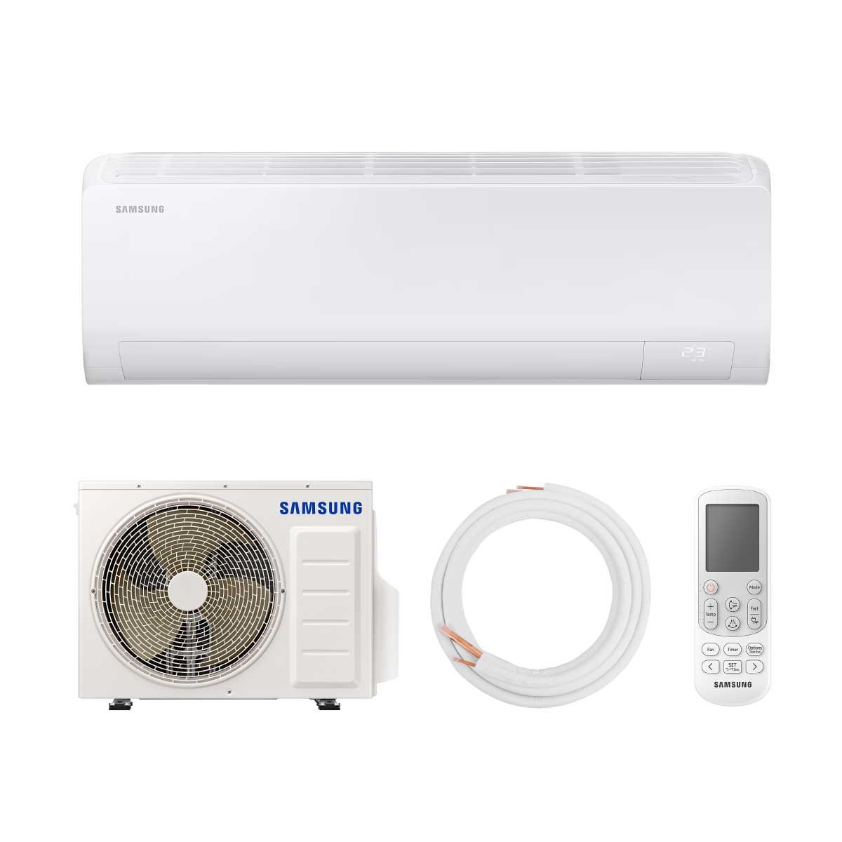 SAMSUNG เครื่องปรับอากาศ 18000BTU S Inverter Eco+ รุ่นAR18DYHZBWKNST