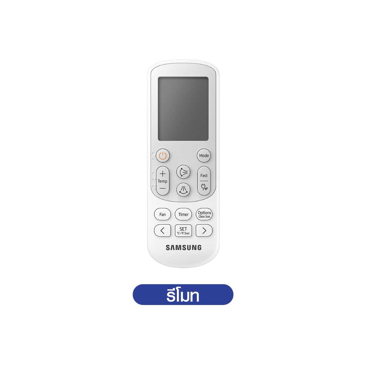 SAMSUNG เครื่องปรับอากาศ  21500BTU S Inverter Eco+ รุ่นAR24DYHZBWKNST