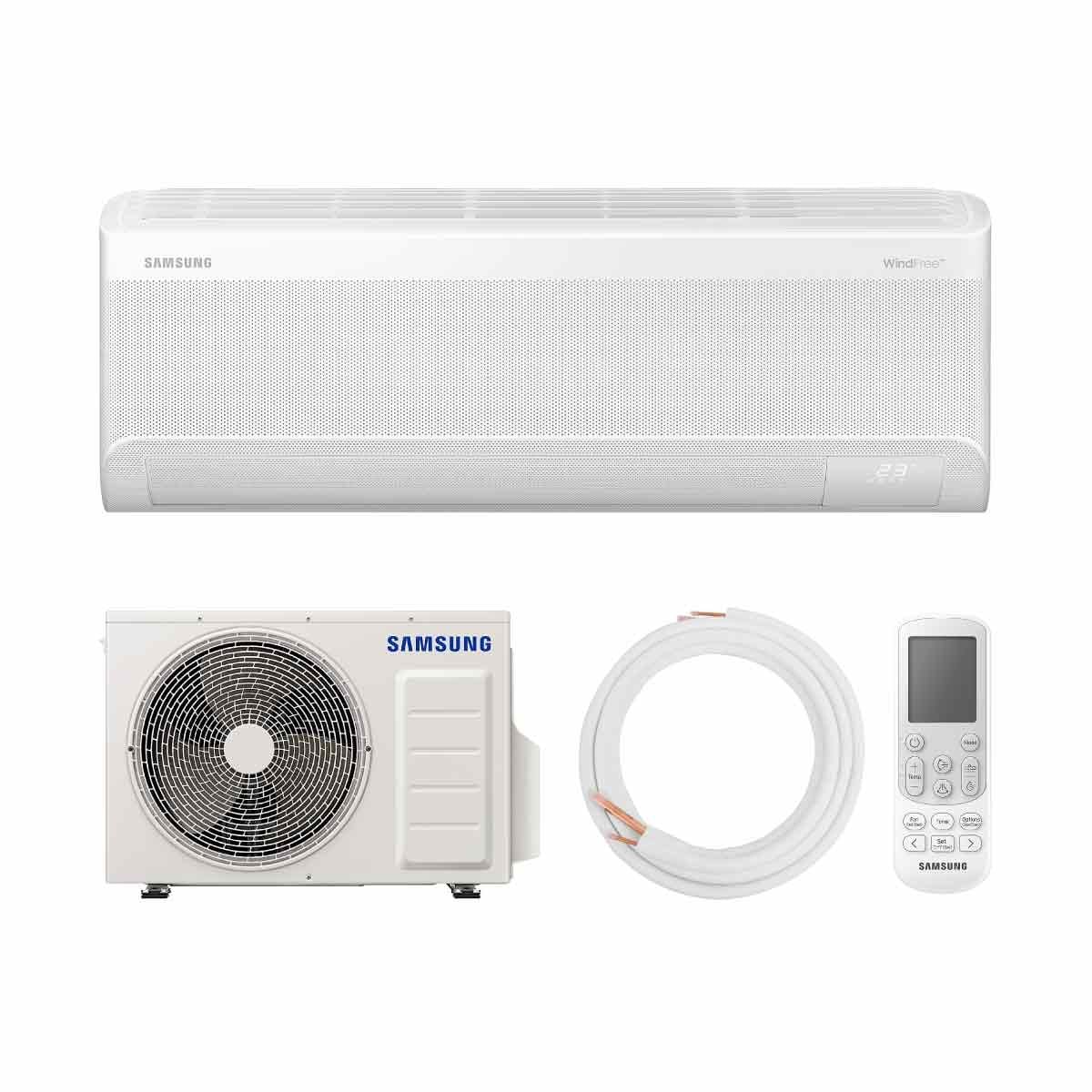 SAMSUNG แอร์ เครื่องปรับอากาศ AI WindFree 10000BTU 3 ดาว รุ่น AR70F09D1BWN
