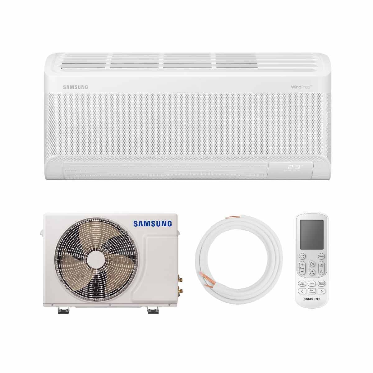 SAMSUNG แอร์ เครื่องปรับอากาศ AI WindFree 9000BTU รุ่น AR70F09D1DWN