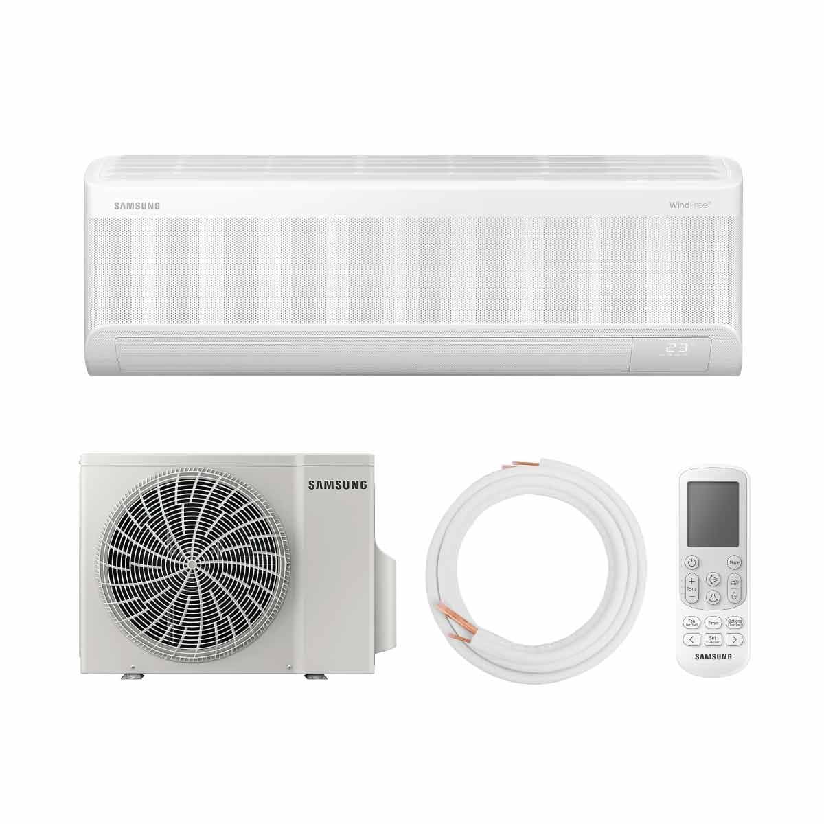 SAMSUNG แอร์ เครื่องปรับอากาศ AI WindFree 18000BTU รุ่น AR70F18D1DWN